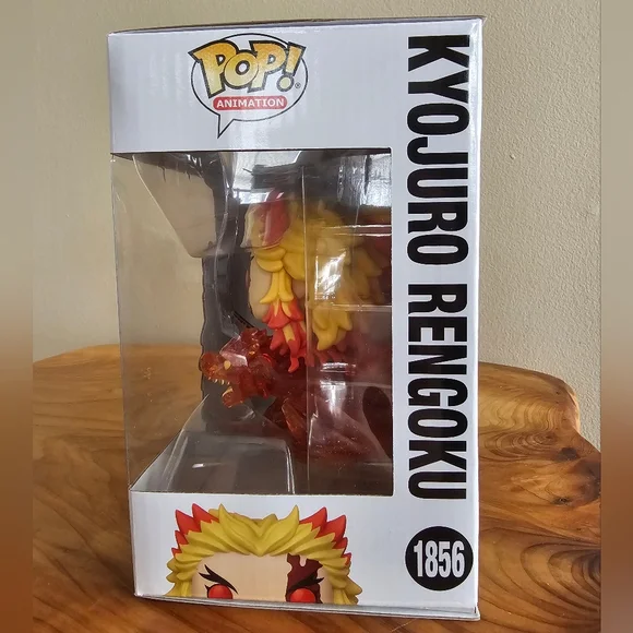 Funko Pop! Animation Demon Slayer Kyojuro Rengoku Vinyl Figure - Yellow & Red - Picture 3 of 7